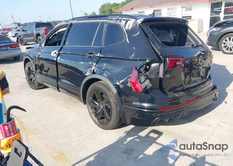 2024 Volkswagen Tiguan 2.0T Se R-Line Black из США, поврежденный, VIN 3VVCB7AXXRM000871